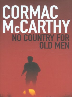 cover image of No country for old men